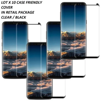 LOTE 10 Protetores de Tela de Vidro Temperado para Samsung S22/S23 ULTRA CAPA AMIGÁVEL - Imagem 1 de 4