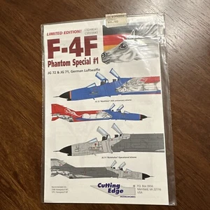 Calcomanías de vanguardia 48041 escala 1/48 F-4F Phantom Special #1 Luftwaffe JG72 y 71 - Imagen 1 de 9