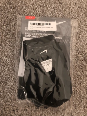 耐克男式基础训练手套,尺寸 L — 第 1/2 张图片