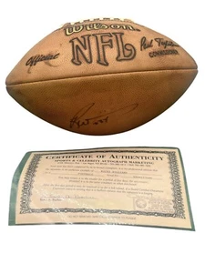 Miami Dolphins Ricky Williams firmato Wilson ufficiale NFL calcio e certificato - Foto 1 di 11