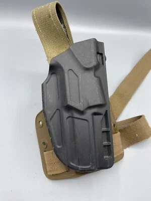 Safariland 6004 7TS Beretta 92 M9 M9A1 M9A3 M9A4  ALS w/sentry Level 2 Holster - Image 1 of 4