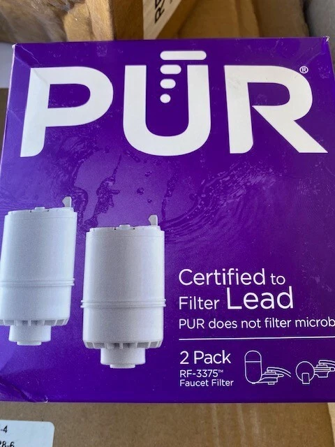 PUR Faucet Mount Certified to Filter Lead - 2 Filters (BRAND NEW FACTORY SEALED) - Image 1 of 1