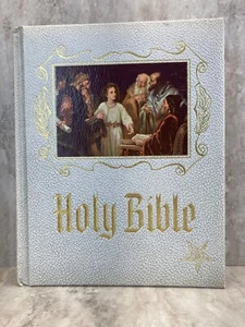Holy Bible King James Version Old & New Testament Red Letter Edition 1971 VTG - Picture 1 of 10