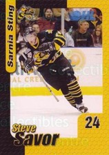 2005-06 Sarnia Sting #22 Steve Savor