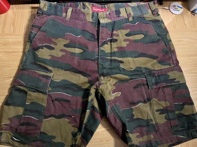 Pre-owned Supreme Cargo Pant (ss20) Blue Chocolate Chip Camo