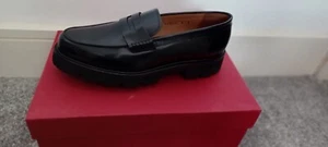 Grenson Jefferson Negro 9E RP £330 - Imagen 1 de 3