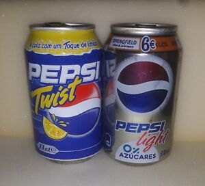 Pepsi! Nice collectible 330ml empty cans from Spain! Pepsi Twist and Light
