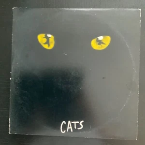 CATS-COMPLETE ORIGINAL BROADWAY RECORDIG-ORIGINAL 1983 VINTAGE GEFFEN DOUBLE LP - Picture 1 of 2