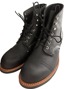 Red Wing Heritage Iron Ranger Boot 8084 Black 10.5 NWOB Made in USA - Picture 1 of 11
