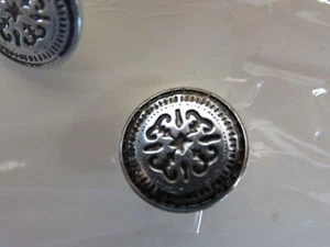 LOT 16 Four Leaf Clover Celtic Symbol? Aluminum  Shank Buttons 9/16” Size 22in - Picture 1 of 4