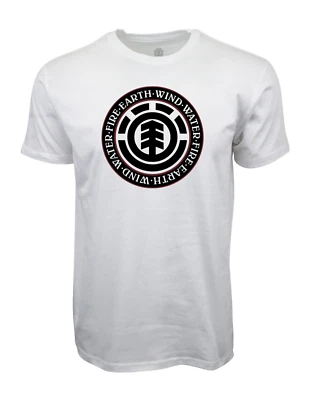 ELEMENT SKATE CO MENS EARTH WIND FIRE WATHER GRAPHIC T SHIRT - Image 1 of 2