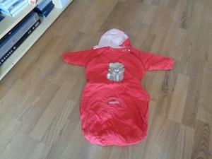  Kinderwagensack Gr.68/74 Wintersack Gr.68-74 Rot - Bild 1 von 3