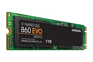 Samsung SSD 860 EVO 1TB M.2 SATA Internal SSD (MZ-N6E1T0BW) - Picture 1 of 10