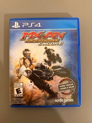 MXvsATV Supercross: Encore (Sony PlayStation 4, 2015) Cleaned and Tested - Image 1 of 3