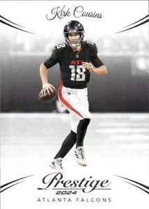 2024 #10 Kirk Cousins Atlanta Falcons Panini Prestige FOOTBALL - Picture 1 of 2