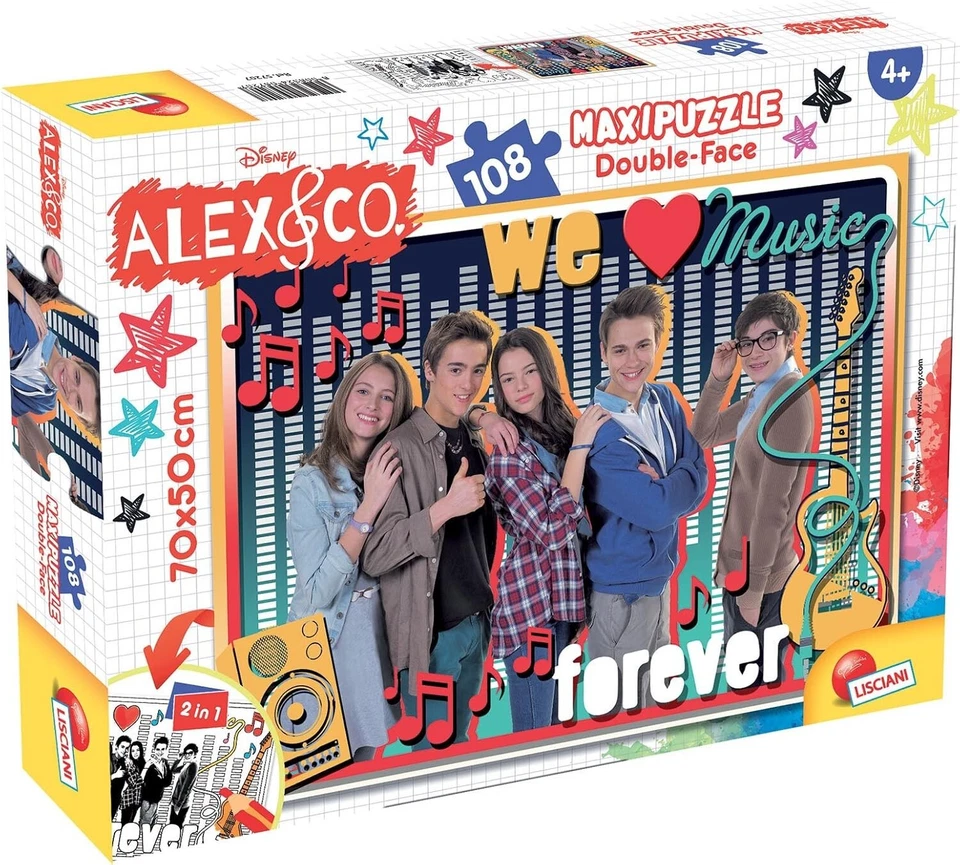 Puzzle 108pz Maxi Alex & CO 57207 Lisciani Giochi - Immagine 1 di 1