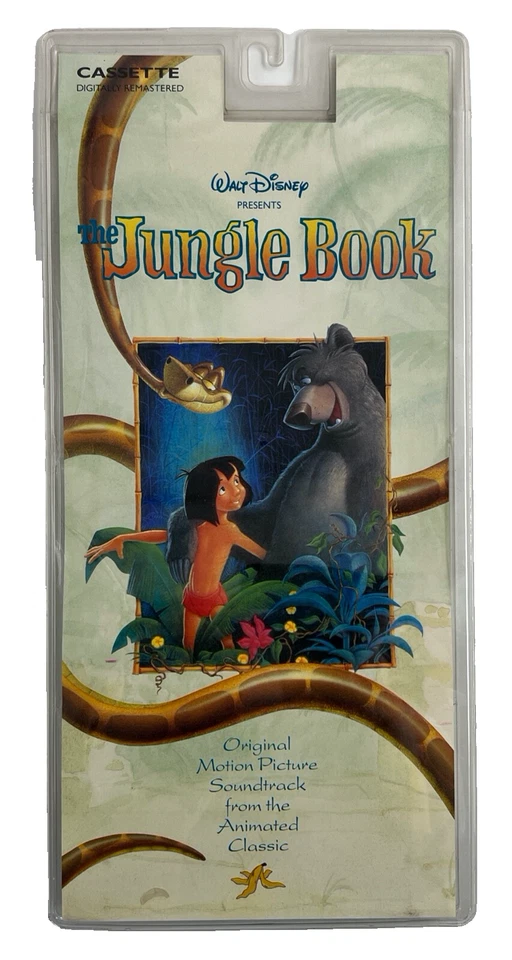 The Jungle Book 1990 Original Motion Picture Soundtrack Cassette Tape New Sealed - Image 1 of 4