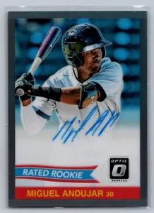 Miguel Andujar Optic Rated Rookie 84 Throwback Auto #84S-MA /25 - Bild 1 von 2