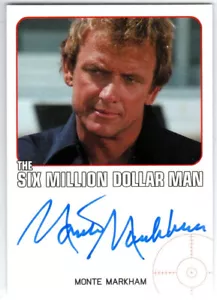 THE COMPLETE BIONIC COLLECTION MONTE MARKHAM AS BARNEY MILLER AUTOGRAPH V1 - Picture 1 of 2