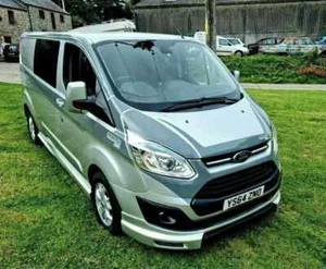 Fits Ford Transit Custom M Sport Graphics Any Logo RS Edition Decal SWB Any Year - Picture 1 of 11