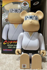 BE@RBRICK COBRA-KAI MIYAGI-DOKARATE 400% Karate Kid Unopened Japan Bearbrick