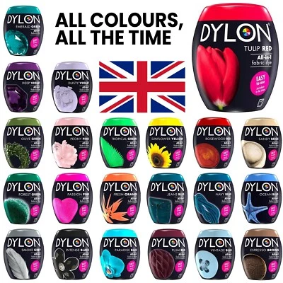 Dylon Dye Pods | 22 Colours | Eco Washing Machine Clothes & Fabric Dye 350g - Image 1 of 2