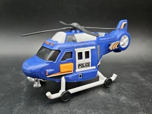 Target Exclusive Hero Force 7" RESCUE HELICOPTER W/ LIGHT & SOUND Works DAMAGED - Picture 1 of 9