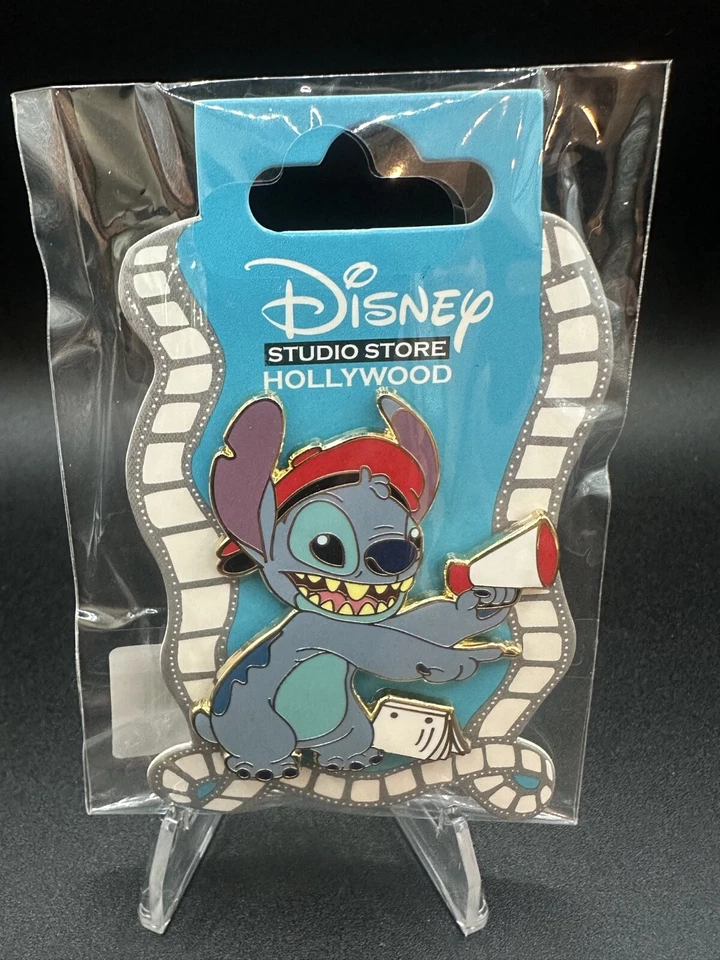 Disney Pin DSF Stitch as Director Soda Fountain DSSH Studio Hollywood