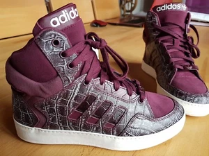 adidas - Damen Kinder Sneaker - BANKSHOT 2. 0 W - ,36 2/3, Maroon, -NEU- - Bild 1 von 7