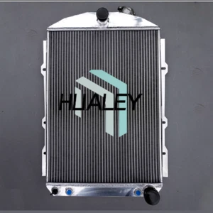 Aluminum Radiator Fit 1938 38 CHEVY HOT/STREET ROD 350 V8 W/Tranny AT/MT - Picture 1 of 8