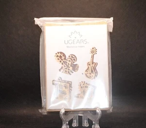 Mechanical UGEARS wooden 3D puzzle U-Fidgets-Creation 4 Models Creation Set - Picture 1 of 3