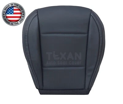 Cubierta de asiento de cuero perforado inferior de pasajero negra para Subaru Outback 2016 Foto 1 de 4