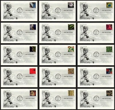 USA, SCOTT # 4710, FULL SET OF 15 ARTCRAFT FDC COVERS - EARTHSCAPES 2012 - Image 1 of 4