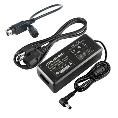 AC/DC Adapter Charger 12V 8A 90W 4-PIN DIN For LI SHIN 0219B1280 Power Supply - Image 1 of 4