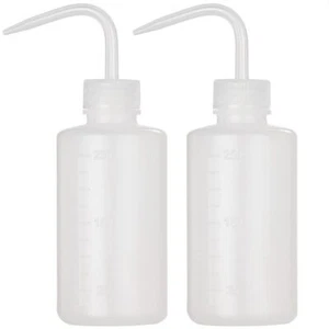 Tattoo Wash Bottle Squeeze, 2Pcs 250ml Water Squirt Bottle Succulent Watering - Picture 1 of 6