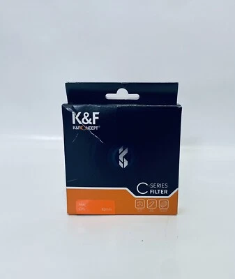 K&F Concept  C Series Filter  HMC CPL 62mm - Image 1 of 3