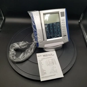 Teléfono fijo con identificador de llamadas parlantes Shift 3 panel táctil LCD, luz nocturna, alarma - Imagen 1 de 13