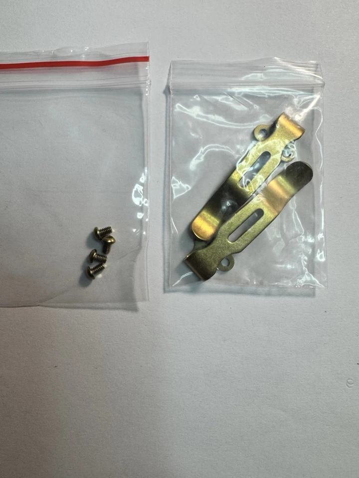 2 Pack- Benchmade Bugout 535 Pocket Clip With Screws - Image 1 of 1