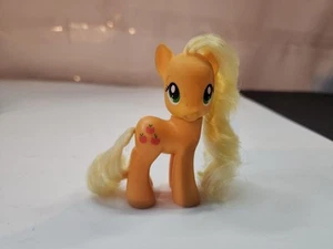 My Little Pony Applejack Apple Jack G4 Brushable Figure MLP FIM 3" Hasbro - Picture 1 of 5