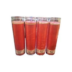 Stella 4er Pack 6oz jede Kerzen alle rot - Bild 1 von 6