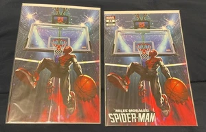 Miles Morales Spider-Man #23 Kael Ngu Basketball Trade Virgin Set - Bild 1 von 2