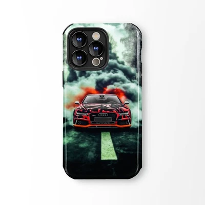 Audi RS Sports Car  iPhone Case Bumper Shockproof Phone Case For Apple iPhone - Image 1 of 3