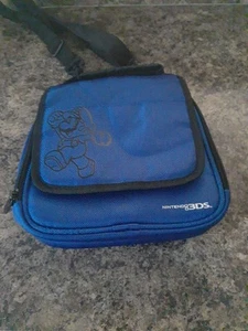 Official Blue Mario Nintendo 3DS Travel Bag - Picture 1 of 6