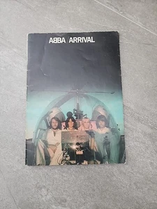 Abba Sheet Music Song Book Arrival Rare 70s Pop Music Merchandise Vintage AUS NZ - Picture 1 of 7
