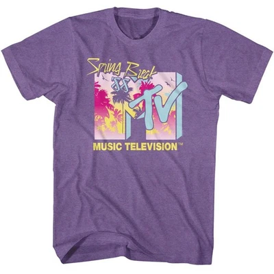 Camisa de TV MTV Spring Break 88 Palm Trees Foto 1 de 3