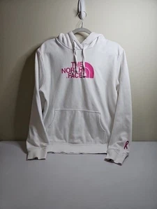 The North Face Women's Size XL Hoodie Sweatshirt XL Pink Logo Breast Cancer - Picture 1 of 14