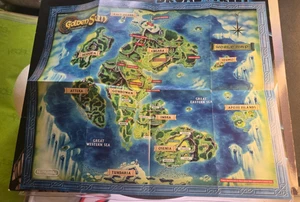Golden Sun: The Lost Age World Map Only Nintendo GBA Game Boy Advance 2003 - Picture 1 of 4