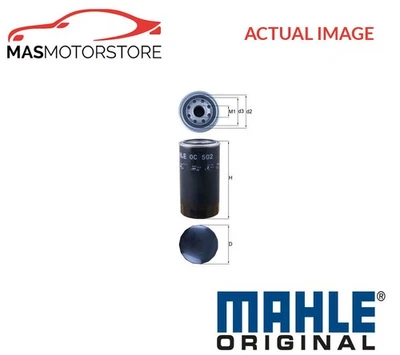 ENGINE OIL FILTER MAHLE ORIGINAL OC 502 FOR TERBERG-BENSCHOP YT,URBIN - Image 1 of 4