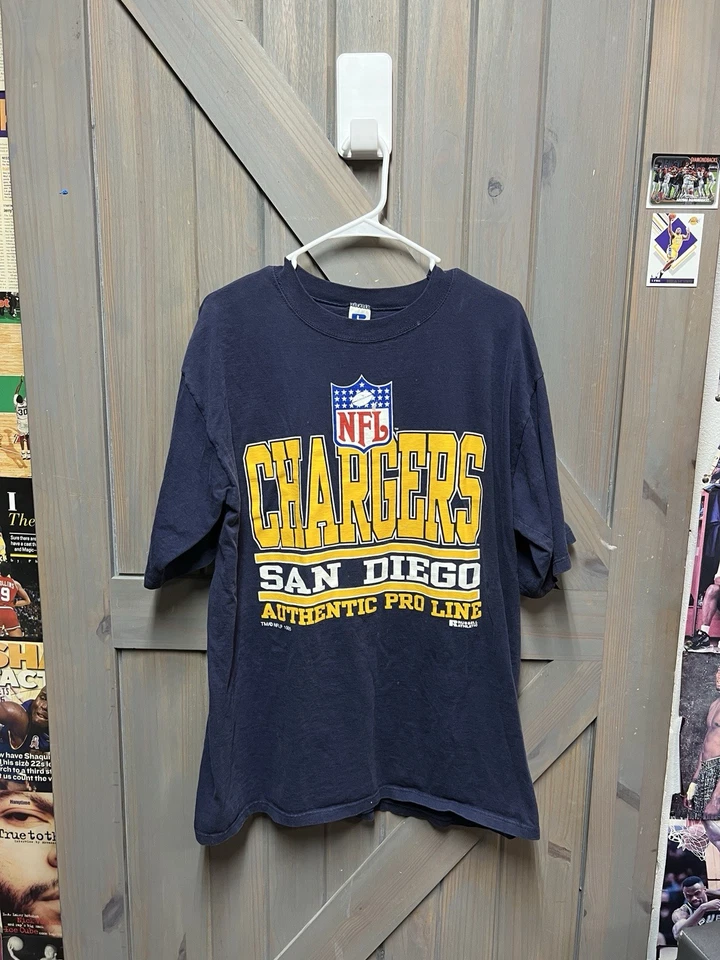Russell Athletic Vintage San Diego Chargers Shirt Tag Size XL, Made in USA 1995 - Image 1 of 4