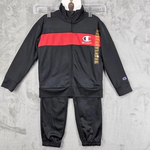 Champion Trackset Boys Size 5T 2-Piece Easy Care Active Back Jacket PullonPant - Picture 1 of 7